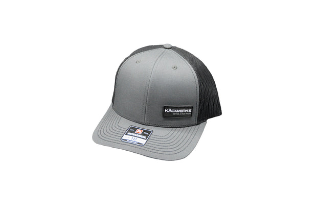 Kagwerks Never A Fair Fight hat Grey and Black